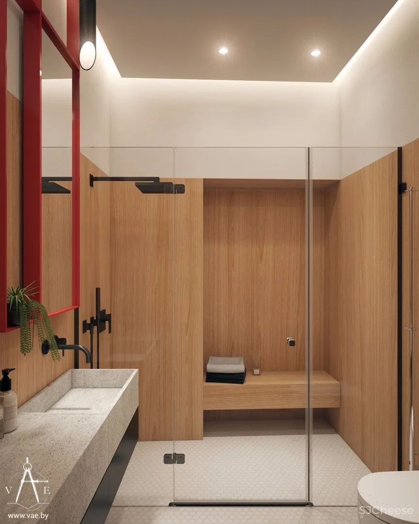 124㎡明斯克暖色调公寓 | VAE设计