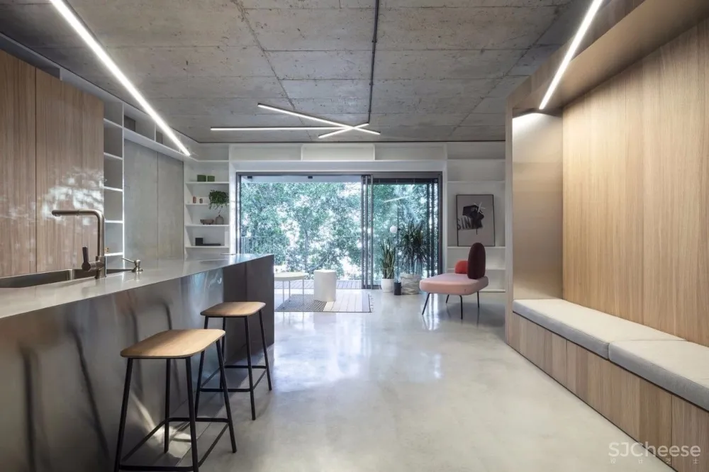 110㎡ 一室两厅，厨房、客厅还能这样设计