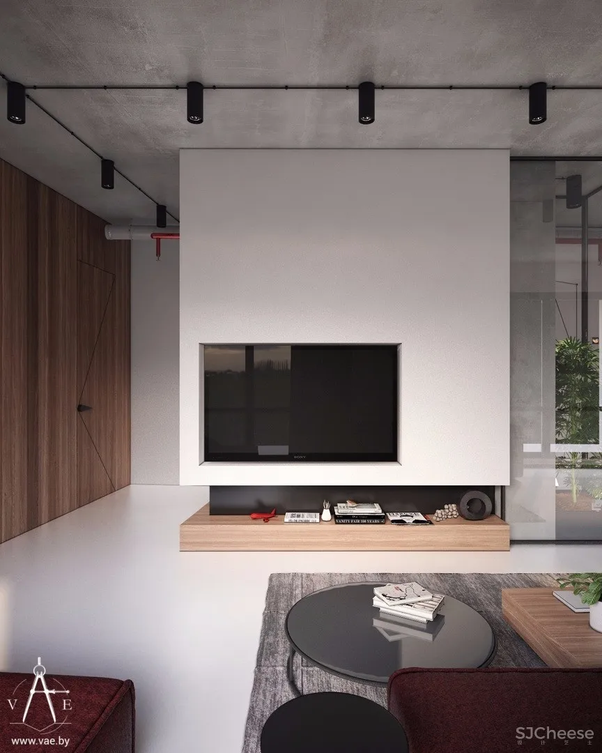 124㎡明斯克暖色调公寓 | VAE设计