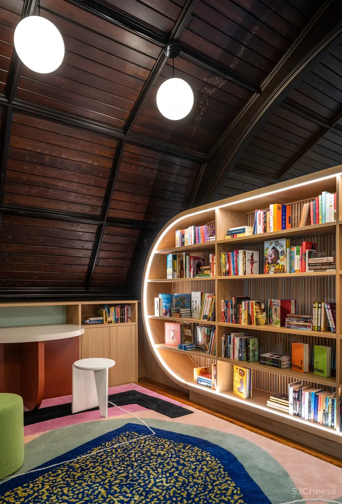 Children’s Library at Concourse House Michael K. Chen Architecture