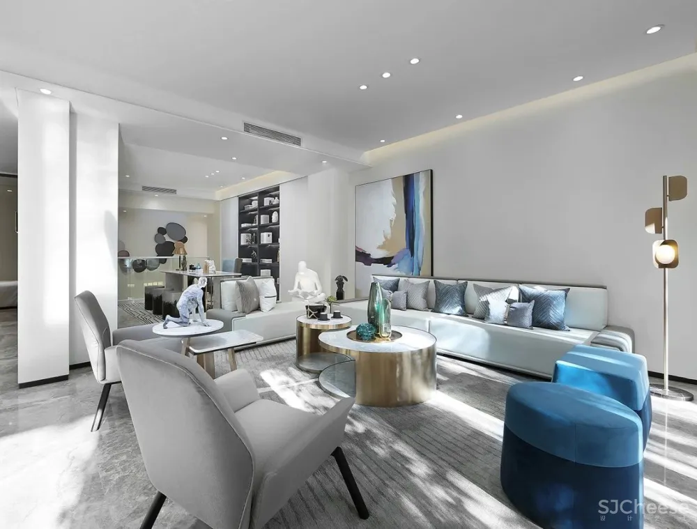 530m²联排别墅,简奢生活刚刚好! 首