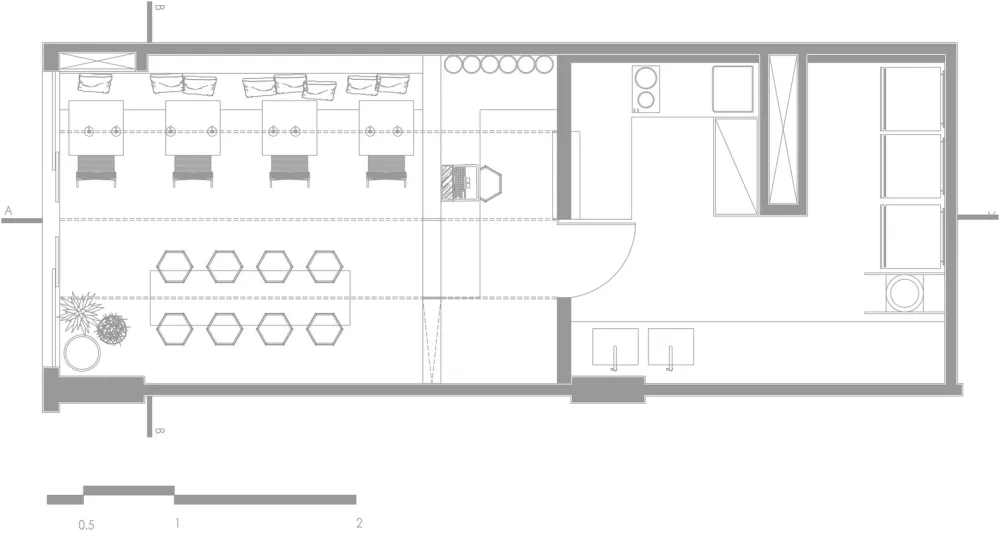 Traama Arquitetura | 混合轻木材的巴西轻餐厅 首