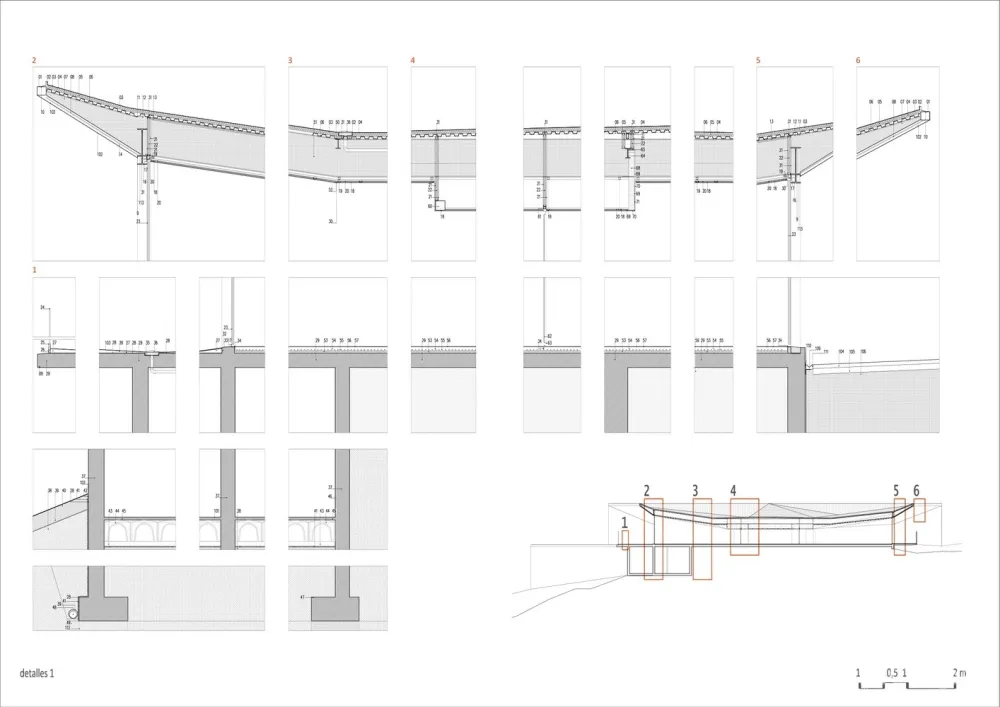 Taller Basico de Arquitectura | 空心岩石的结构建筑 首