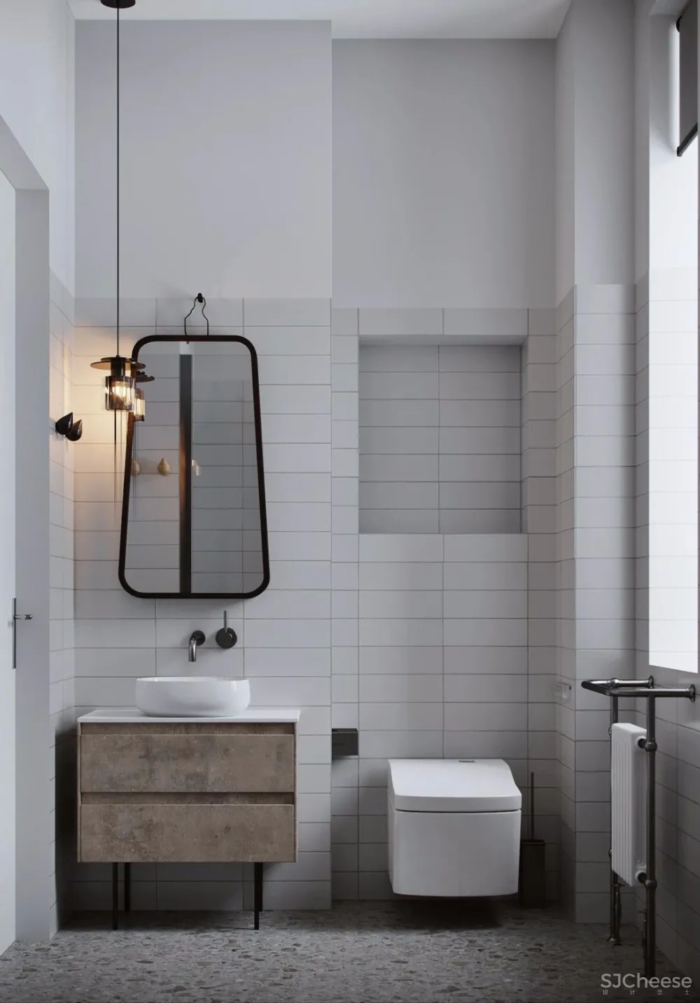 130㎡ 现代简约设计，这样布局空间大一倍 首