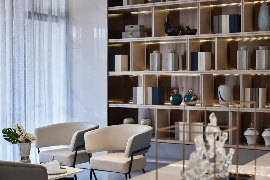 长春云湖府邸售楼处 | 骏地设计