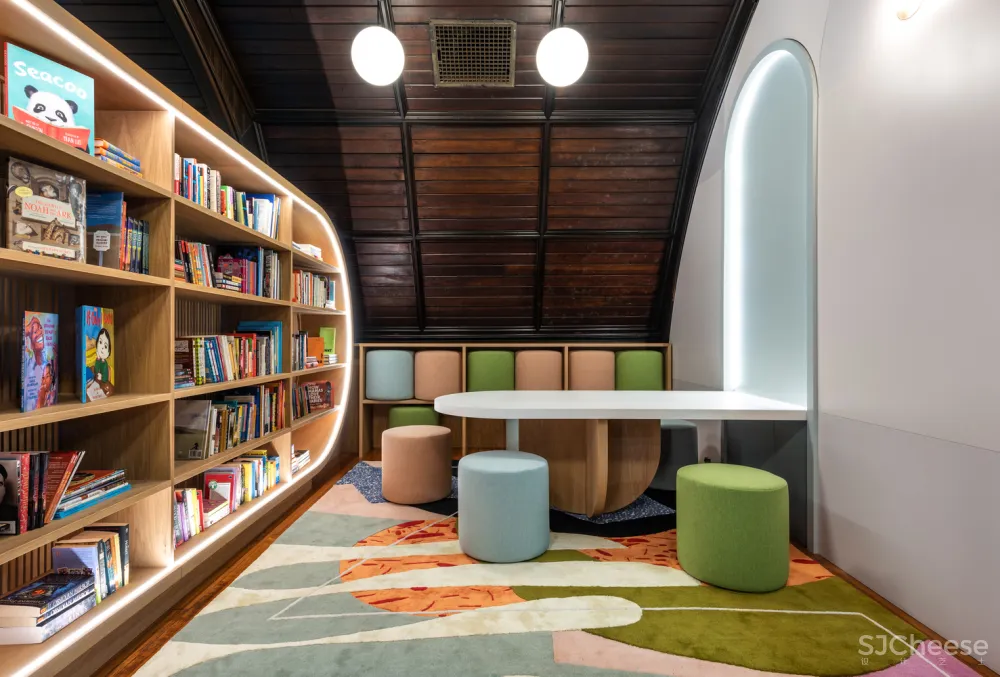 Children’s Library at Concourse House Michael K. Chen Architecture