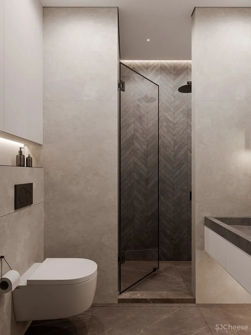 130 ㎡ 的四口之家，感受去繁化简之美！ 首