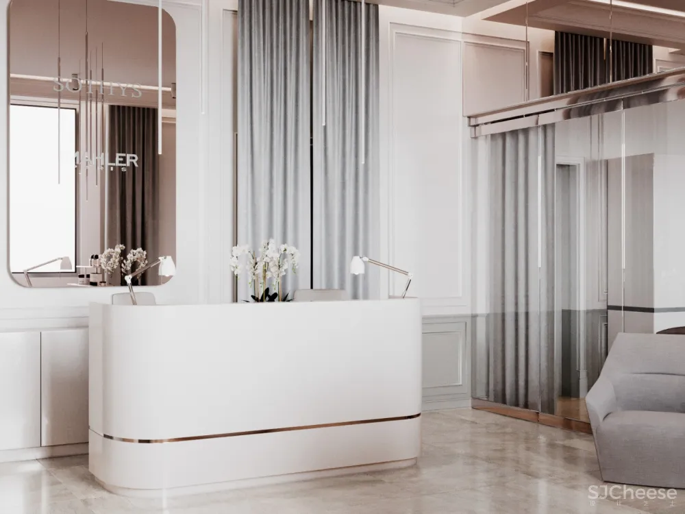 Simone MAHLER 立陶宛美容沙龙 Soffit Interiors