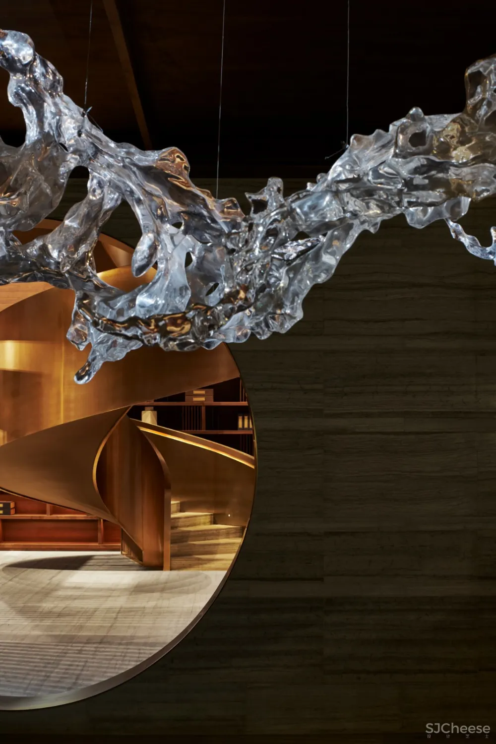 竹窗闻水月浮动｜涞澳新作 苏州世茂铜雀台售楼处 首