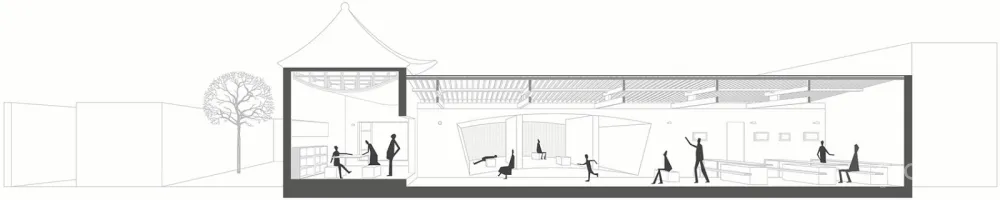 新作 | 阮晓舟设计工作室：“复”园 – 芷江西路社区活动中心改造