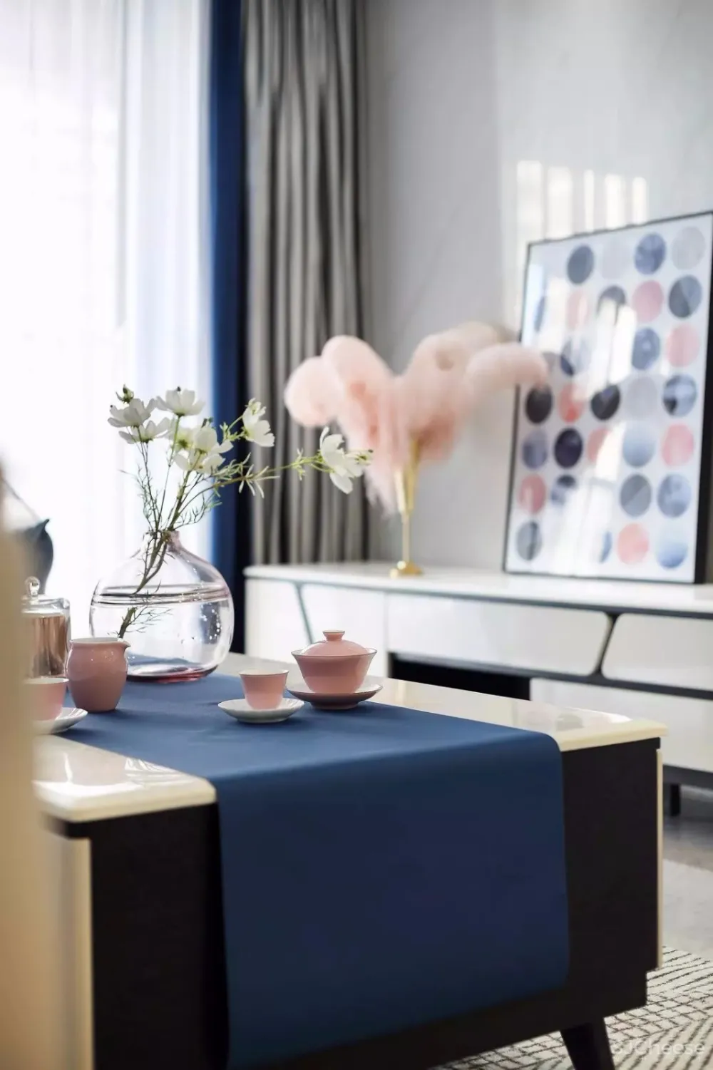 【漾设计】120平米禅意现代风格为设计主题 首