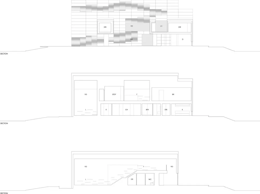 参数化碎片住宅,日本 / Takashi Yamaguchi & Associates