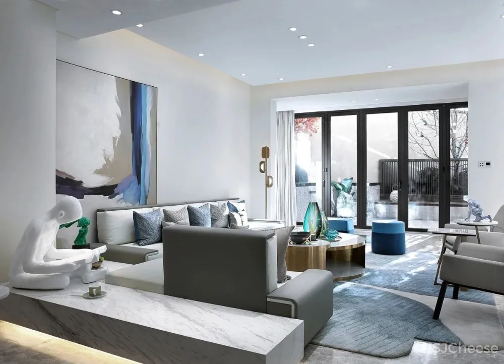 530m²联排别墅,简奢生活刚刚好! 首