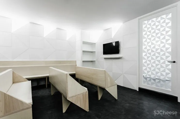 波尔图几何元素牙科诊所 Ren Pepe Arquitetos