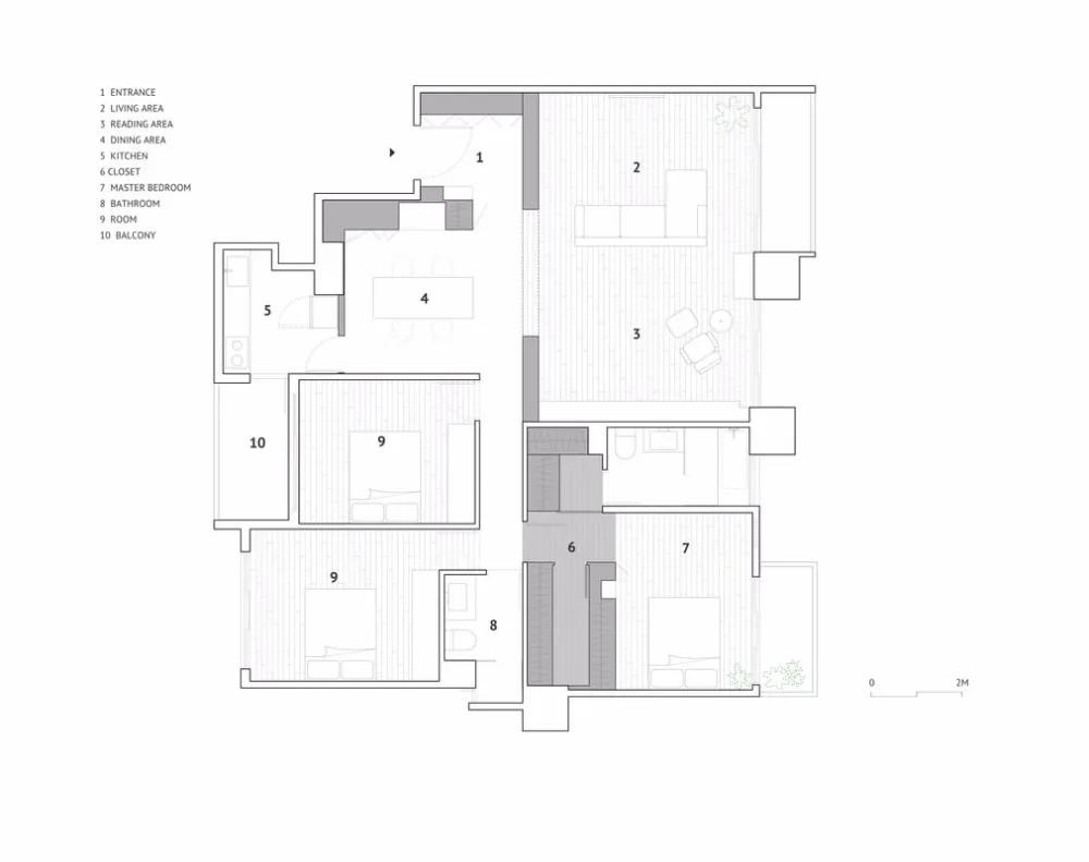 简约灰调住宅 | ST design studio