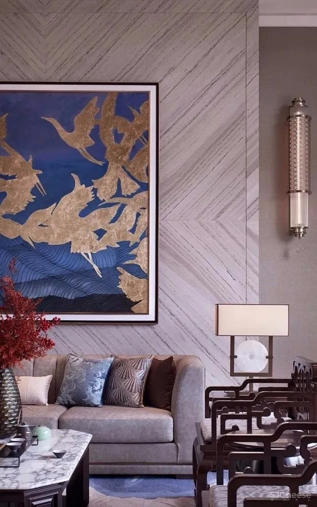 中西圆融，和合相生 | 汕头龙光碧海阳光V1别墅样板间