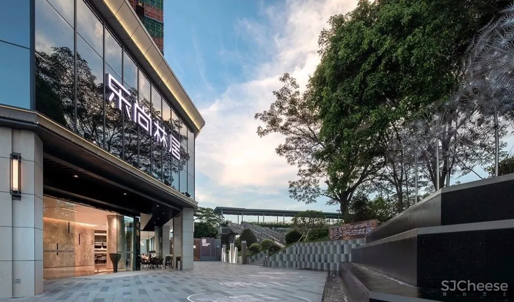 【觉度空间最新力作】以“林”为魂的营销中心 | 诗意栖居与纯粹抽象