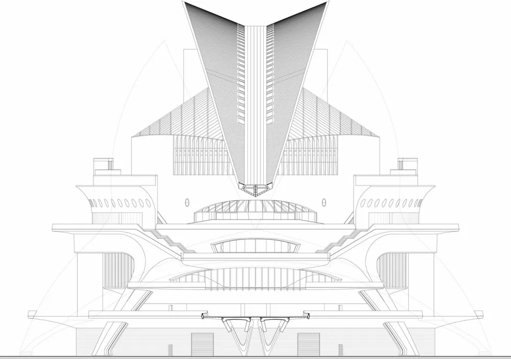 Palau de les Arts Reina Sofía Santiago Calatrava