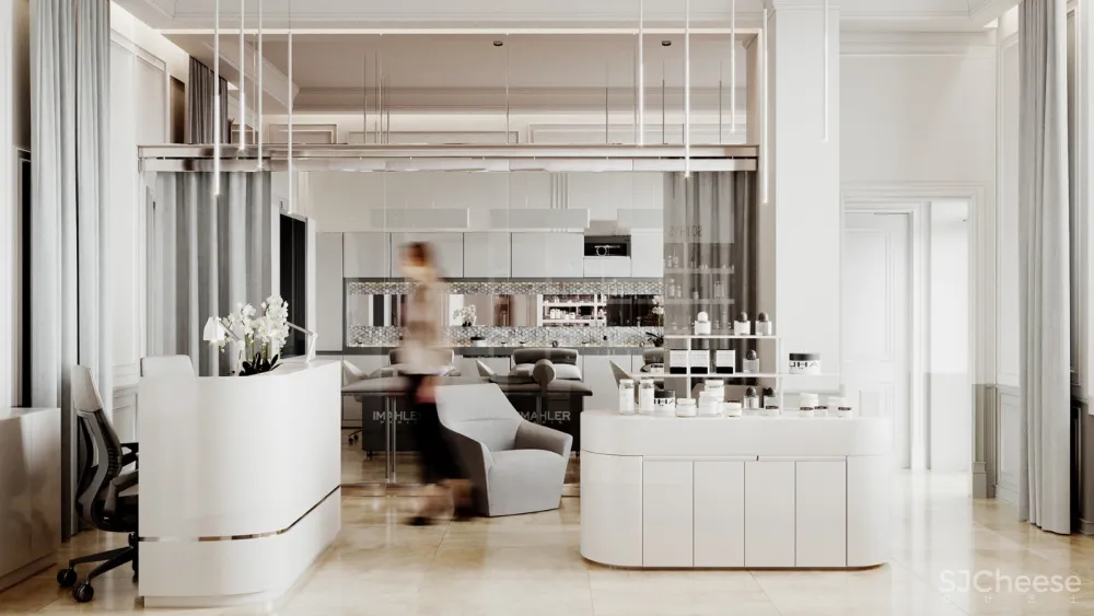 Simone MAHLER 立陶宛美容沙龙 Soffit Interiors