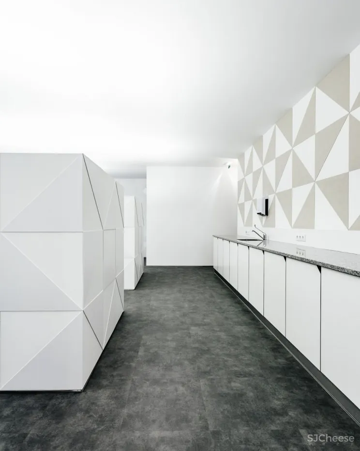 波尔图几何元素牙科诊所 Ren Pepe Arquitetos