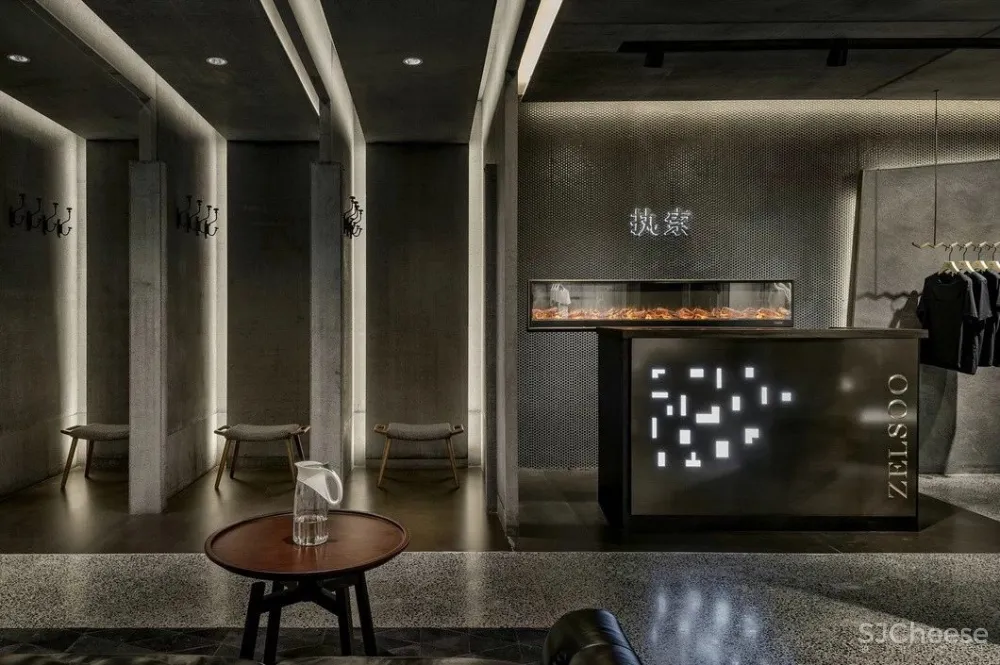 高级灰打造的商业空间,震撼灵魂的美