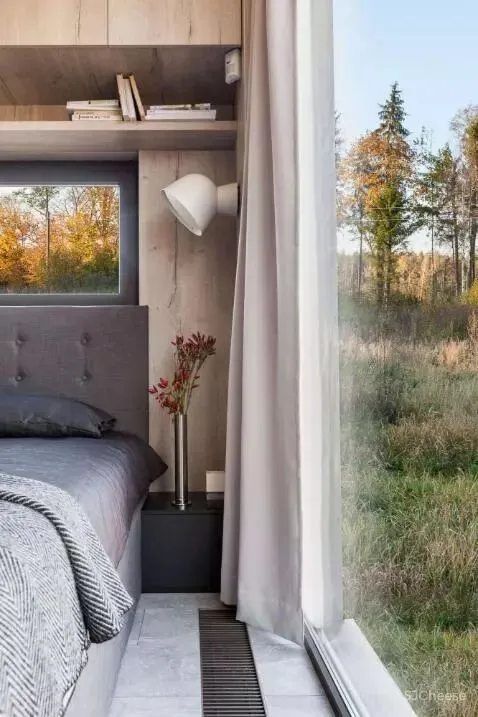 一对夫妇,羡煞旁人的森林住宅