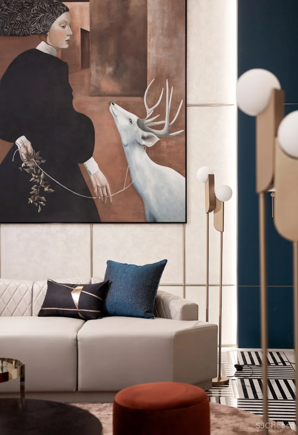 新作 | 上海 300m² 叠墅，海派时尚如何做出先锋格调 首