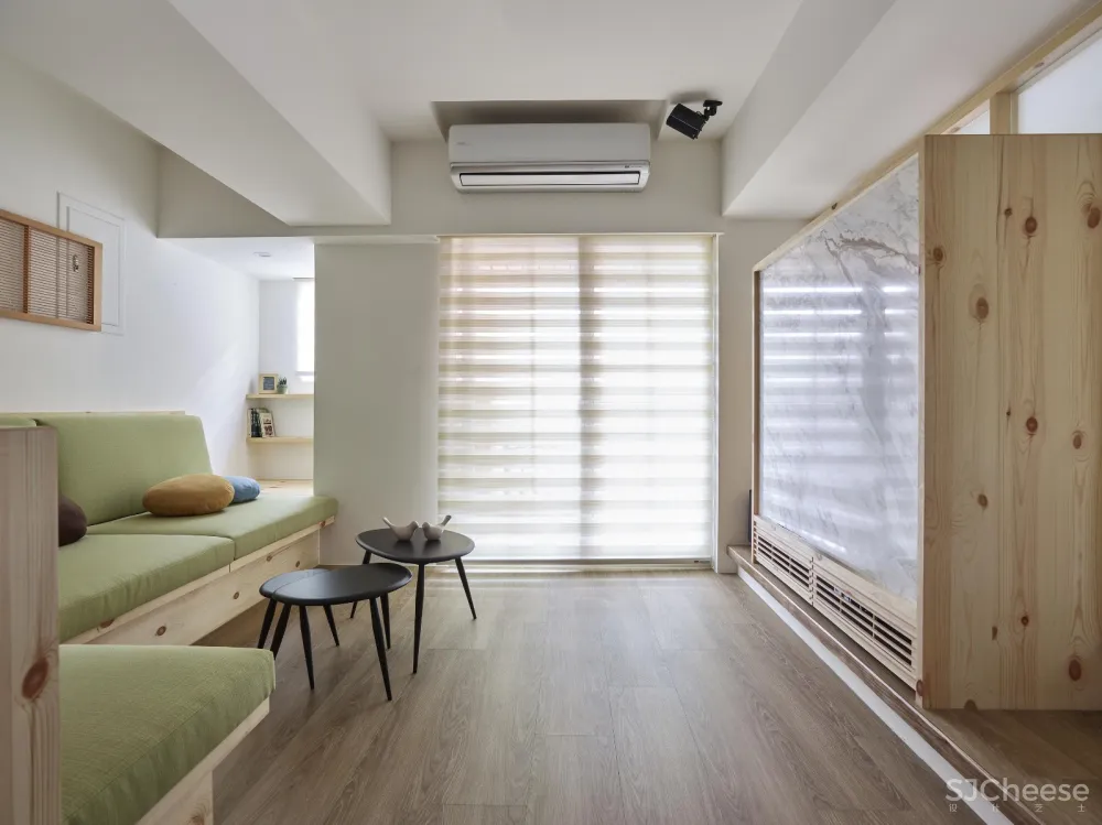 一家三口79m²的新生活空间 玳尔室內设计