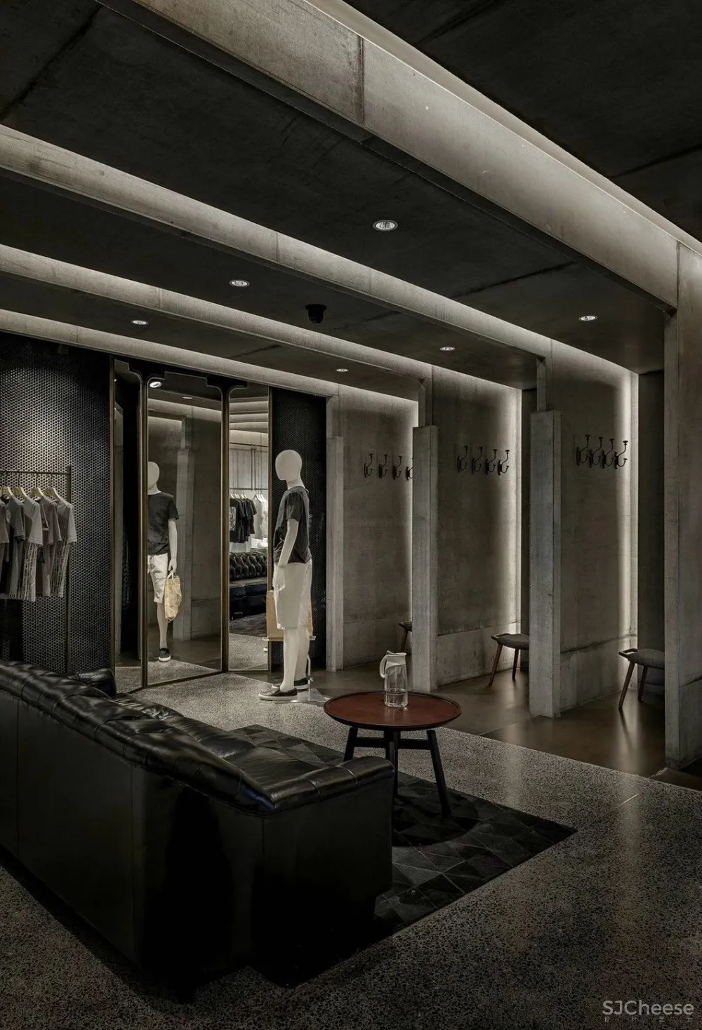 高级灰打造的商业空间,震撼灵魂的美