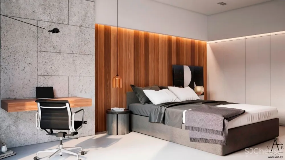 124㎡明斯克暖色调公寓 | VAE设计