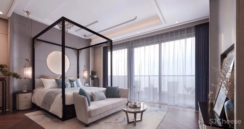 中西圆融，和合相生 | 汕头龙光碧海阳光V1别墅样板间