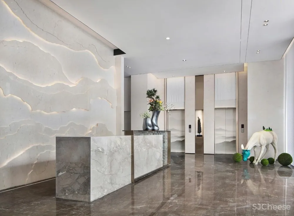 1500㎡朴质清雅的售楼部自然之美!