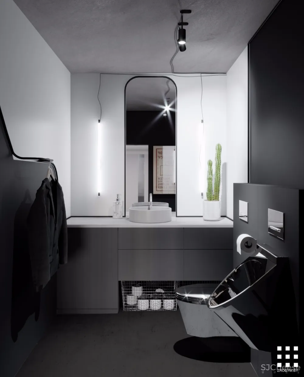 明斯克 BARBER&CO 美发店 | Zrobym Architects 首