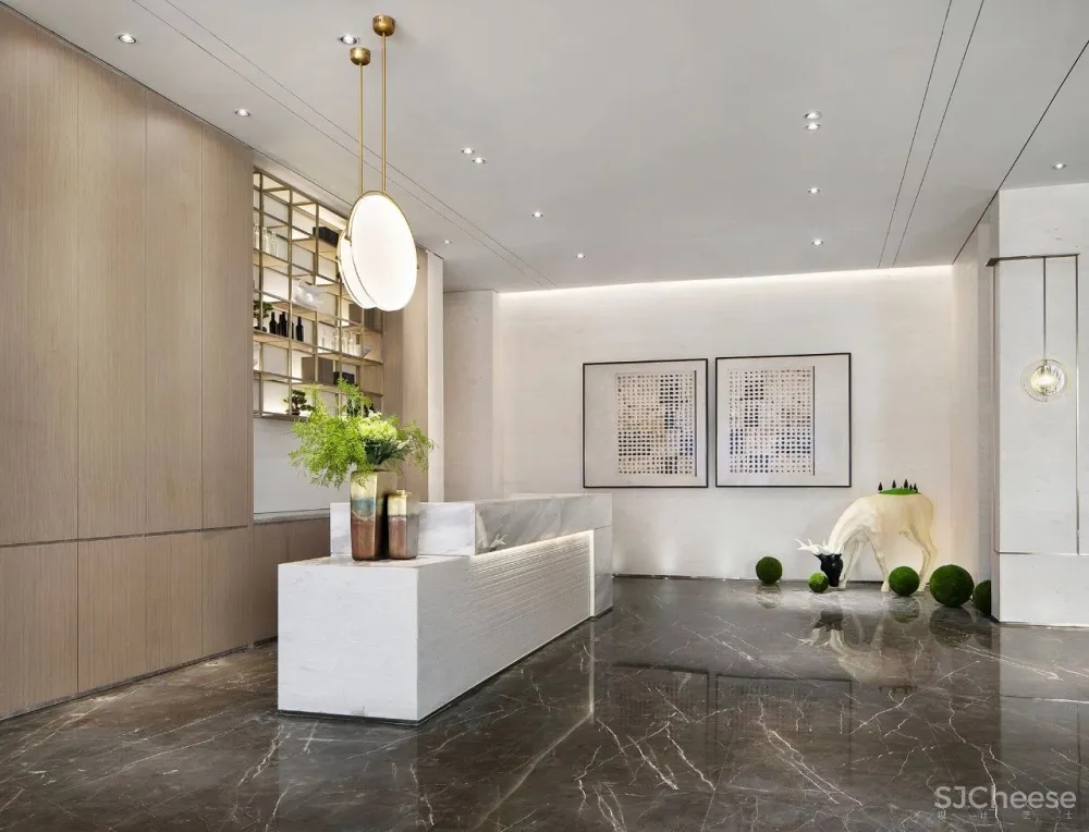 1500㎡朴质清雅的售楼部自然之美!