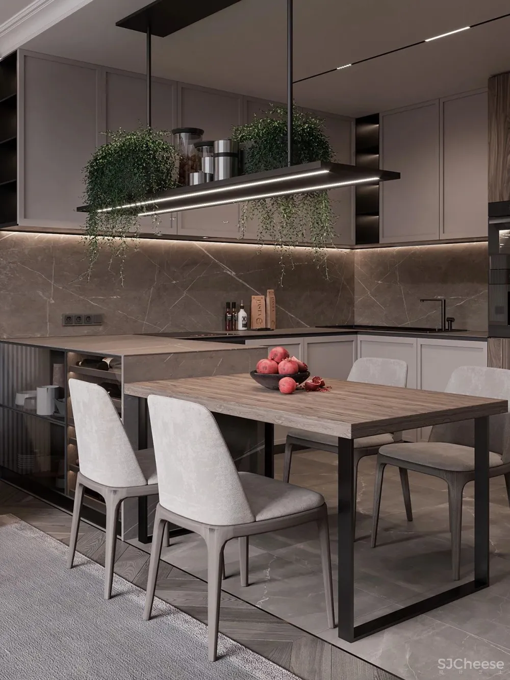 130 ㎡ 的四口之家，感受去繁化简之美！ 首