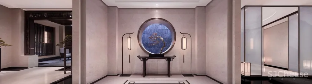 中西圆融，和合相生 | 汕头龙光碧海阳光V1别墅样板间