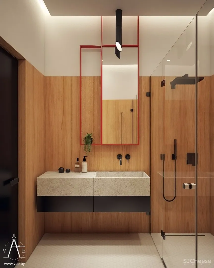 124㎡明斯克暖色调公寓 | VAE设计