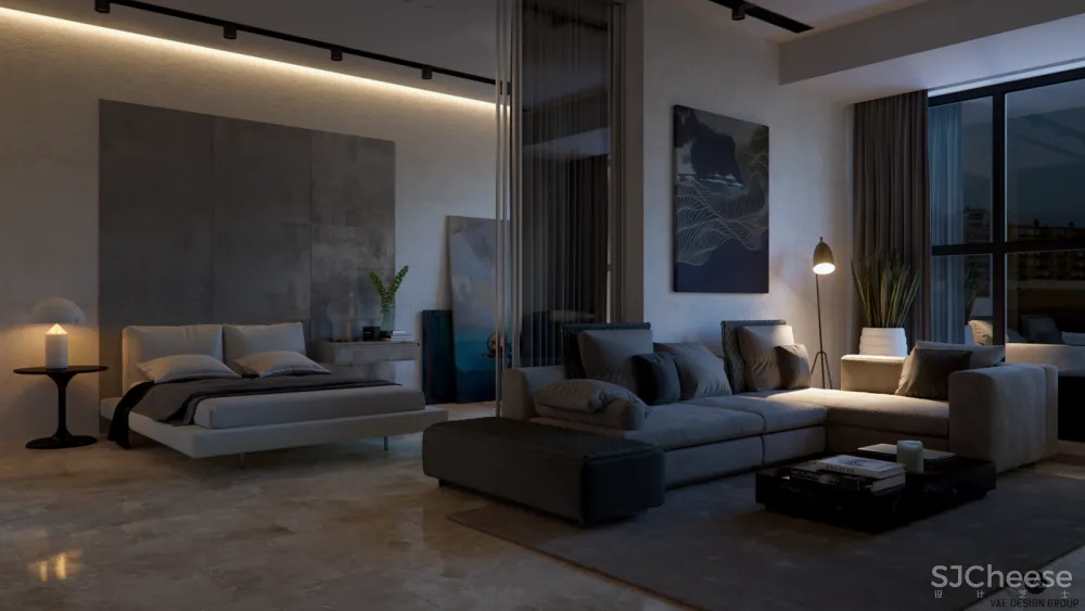 秘密立方体，57m²巴统简约公寓 | Eugene Varkovich