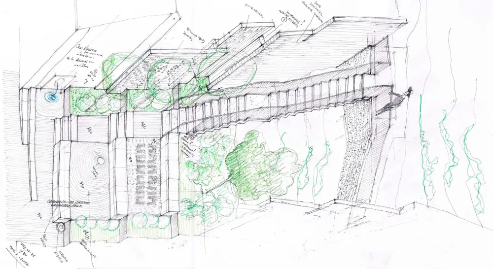 玛利亚与萨雷诺庭院 / WaterScales arquitectos