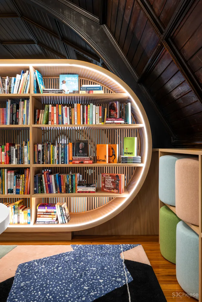 Children’s Library at Concourse House Michael K. Chen Architecture