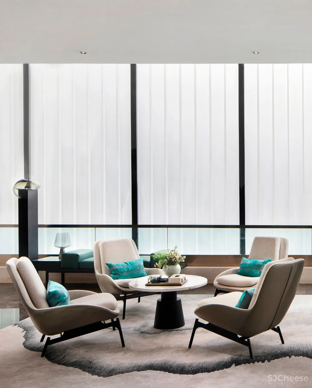 1500㎡朴质清雅的售楼部自然之美!