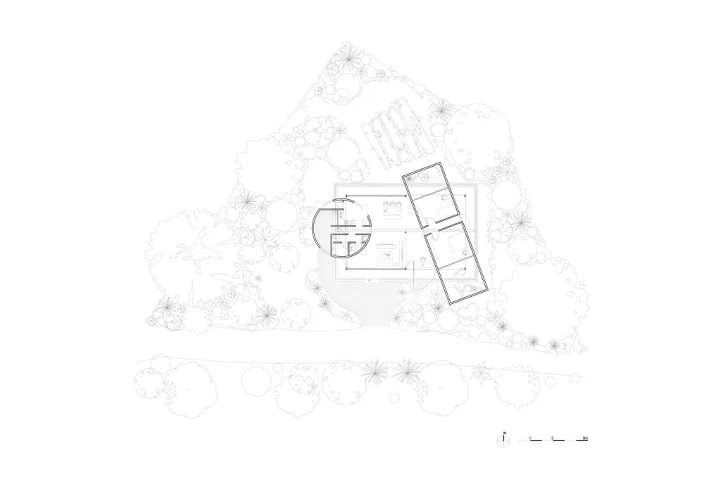 rear studio + AHO design studio | 柬埔寨YT House