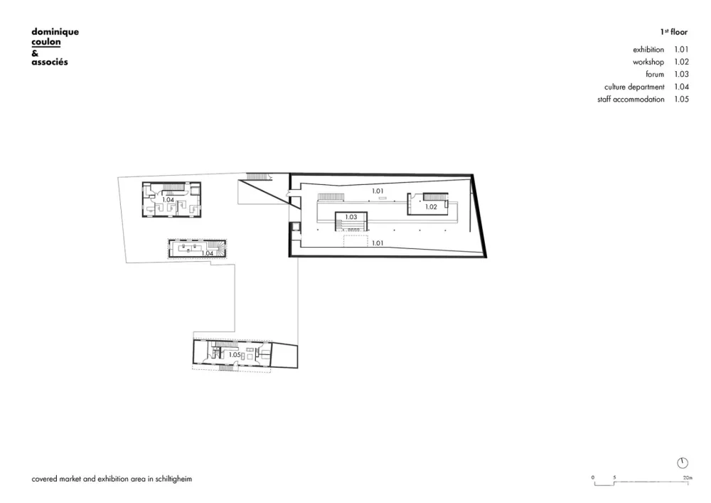 Schiltigheim室内集市和展览空间,法国 / Dominique Coulon & associés 首