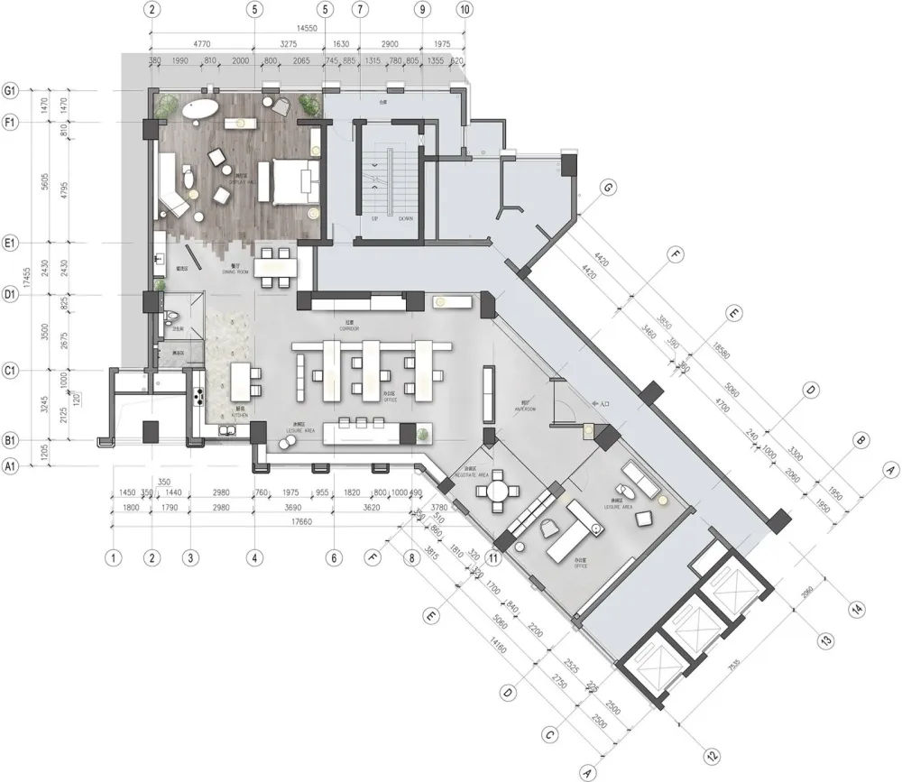 莫语生活办公室，杭州 / 杭州时上建筑空间设计事务所 首