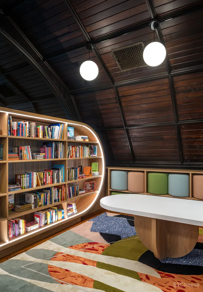 Children’s Library at Concourse House Michael K. Chen Architecture