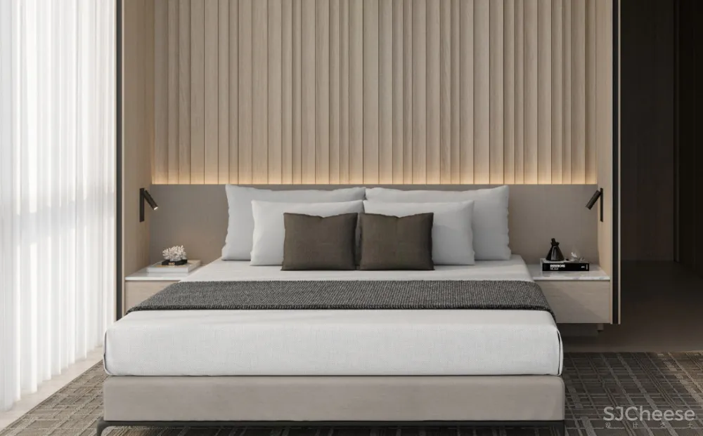 简约原木设计，美的很自然