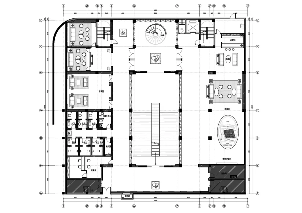 竹窗闻水月浮动｜涞澳新作 苏州世茂铜雀台售楼处 首