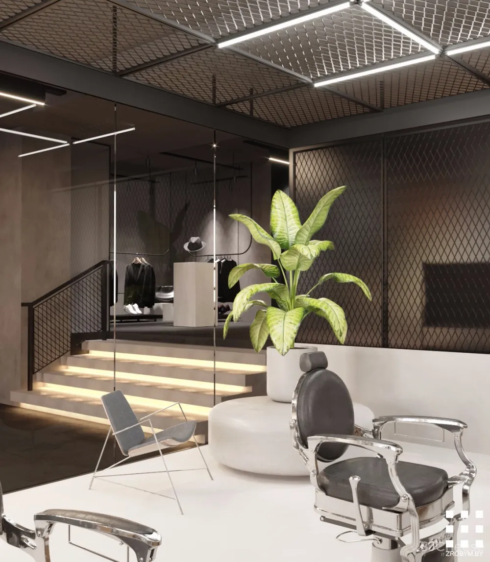 明斯克 BARBER&CO 美发店 | Zrobym Architects 首