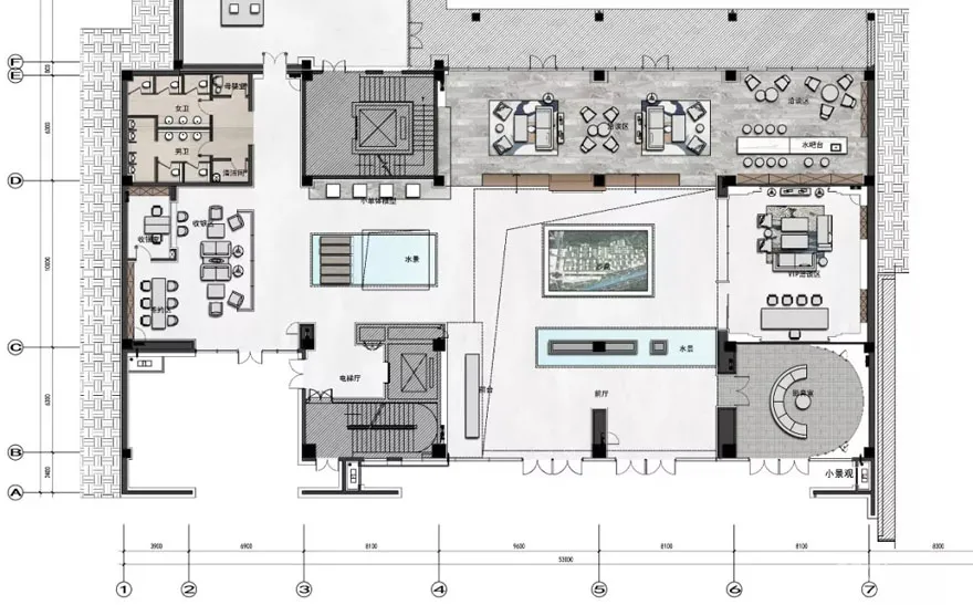 长春云湖府邸售楼处 | 骏地设计