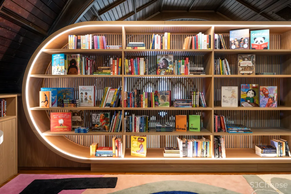Children’s Library at Concourse House Michael K. Chen Architecture